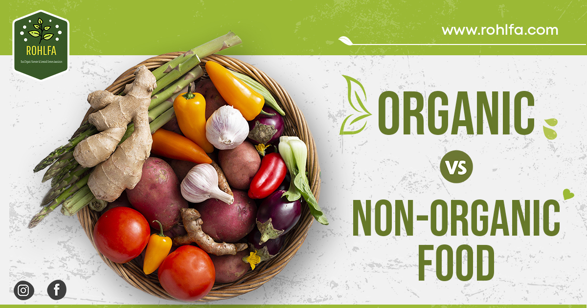 Organic food vs Non Organic Food
