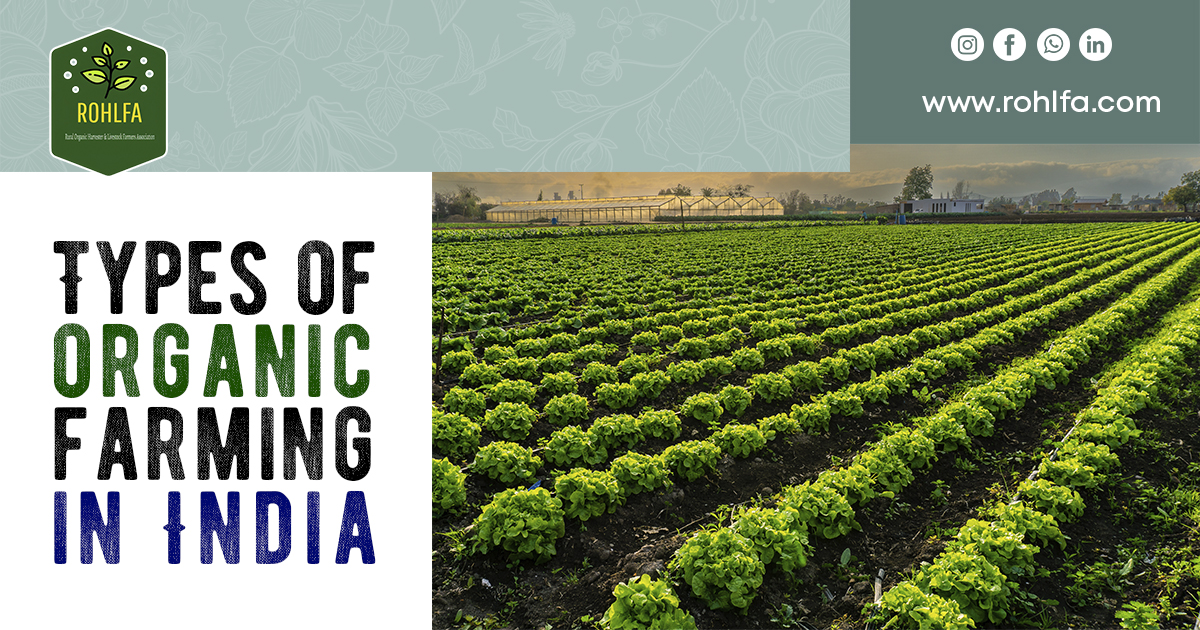 types of organic farming in india